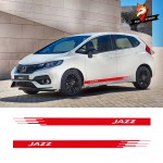 Car Vinyl Decal Side Skirt Stripes Stickers Graphics Sport Styling Auto Sport Styling Vinyl Car Sticker for Honda Jazz